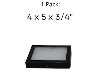 Riker, vitrine 4 x 5 x 3/4 pour objets de collection, pointes de flèches, bijoux et plus