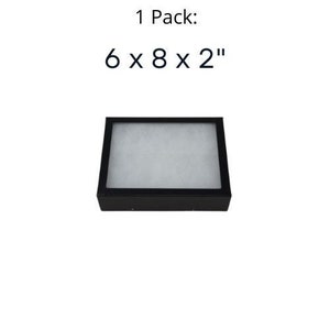 Riker Display Case 6 x 8 x 2 for Collectibles Jewelry Arrowheads & More