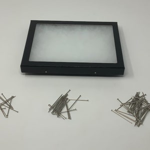 Replacement Metal Pins for ALL SIZES of Riker Display Cases