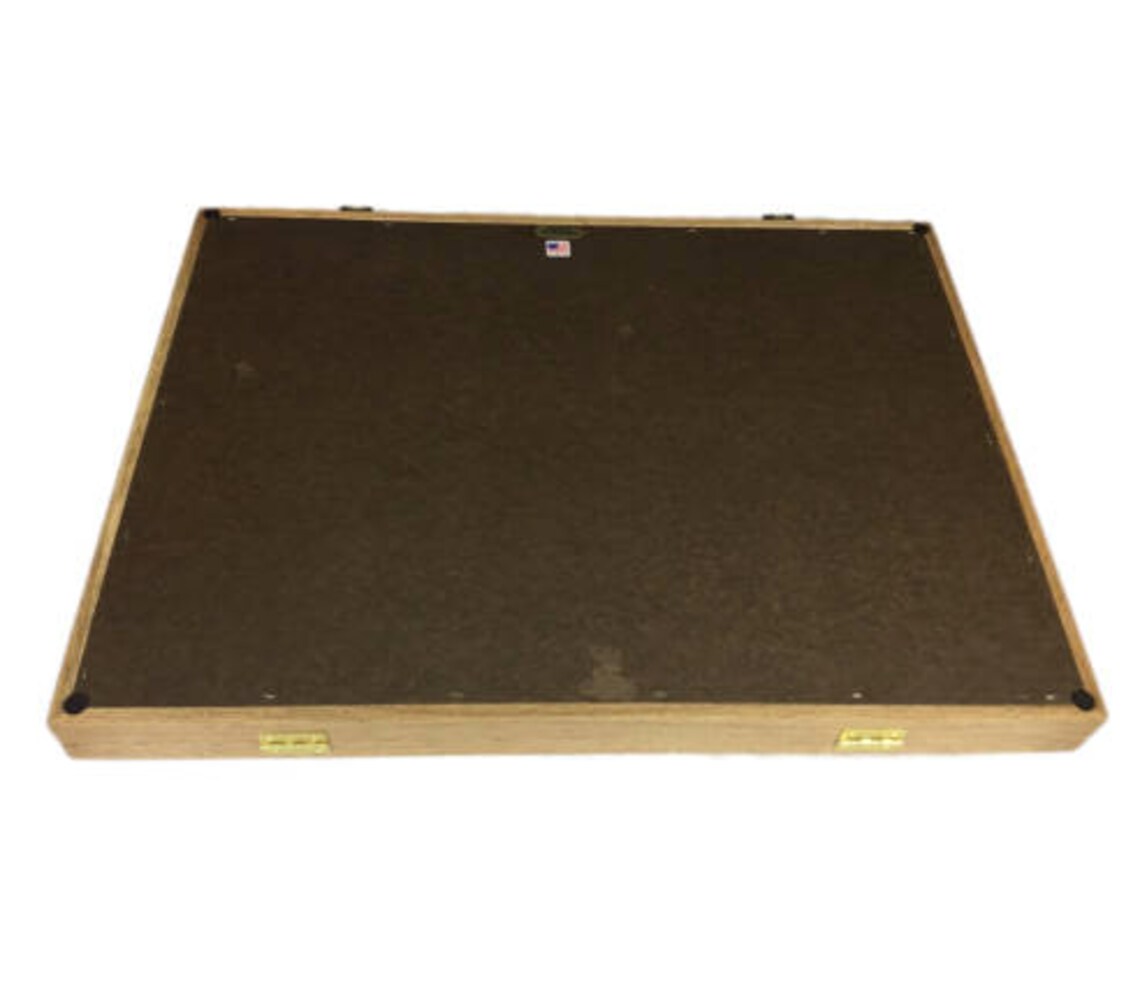 Oak Wood Display Case 18 X 24 X 2 for Arrowheads Knifes Etsy