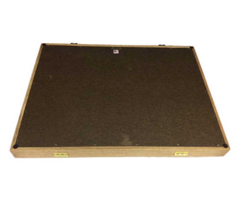 Oak Wood Display Case 18 x 24 x 2 for Arrowheads Knifes Collectibles /& More