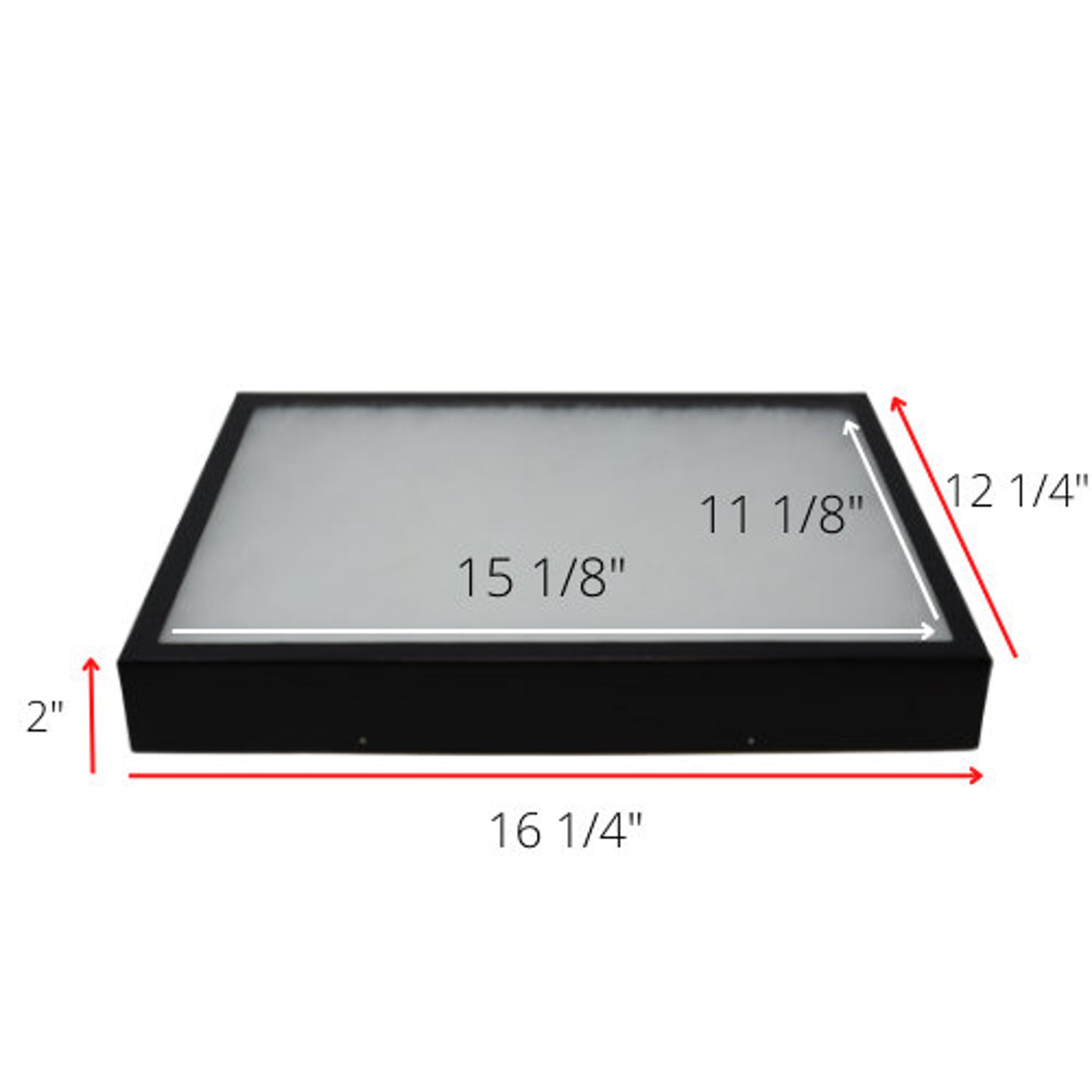 5 Pack of Riker Display Case 12 X 16 X 2 for Collectibles Jewelry ...