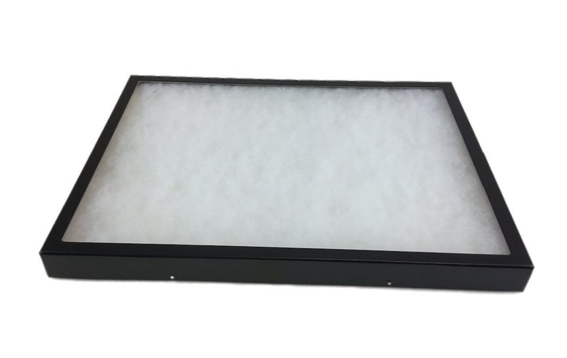 4 Pack of Riker Display Cases 12 x 16 x 1 14for Collectibles Arrowheads Jewelry