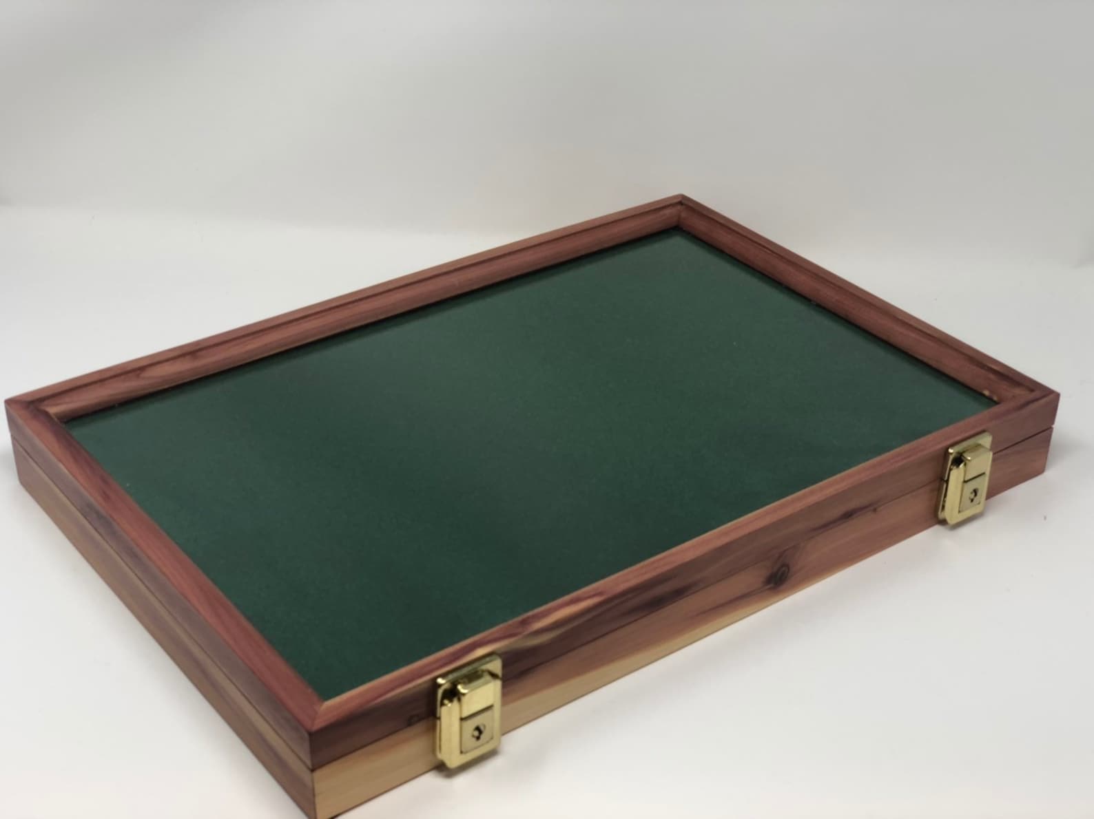 Cedar Wood Display Case 12 X 18 X 2 for Arrowheads Knives Etsy