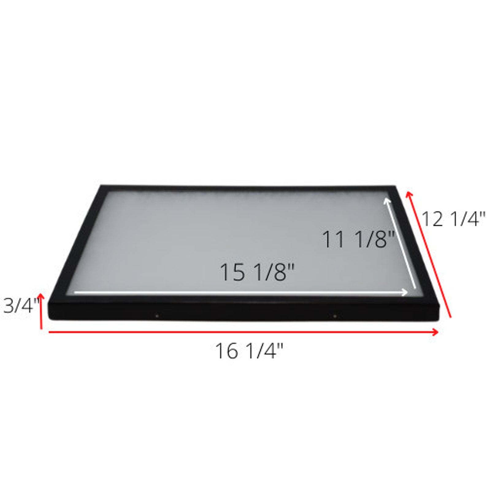 3 Pack of Riker Display Cases 12 X 16 X 3/4 for Collectibles Jewelry ...
