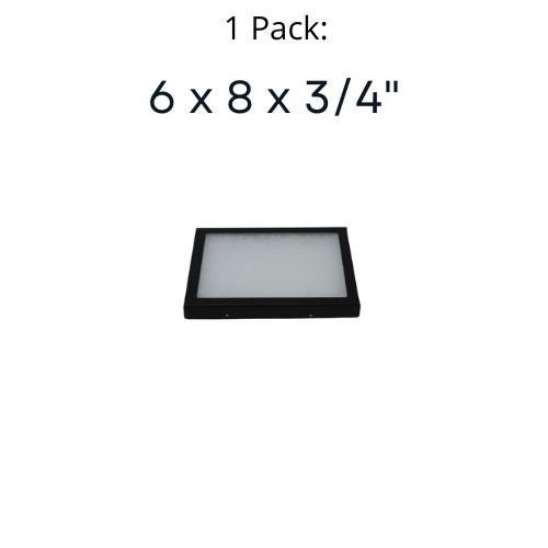 Riker Display Case 6 x 8 x 3/4 for Collectibles Jewelry Arrowheads & More