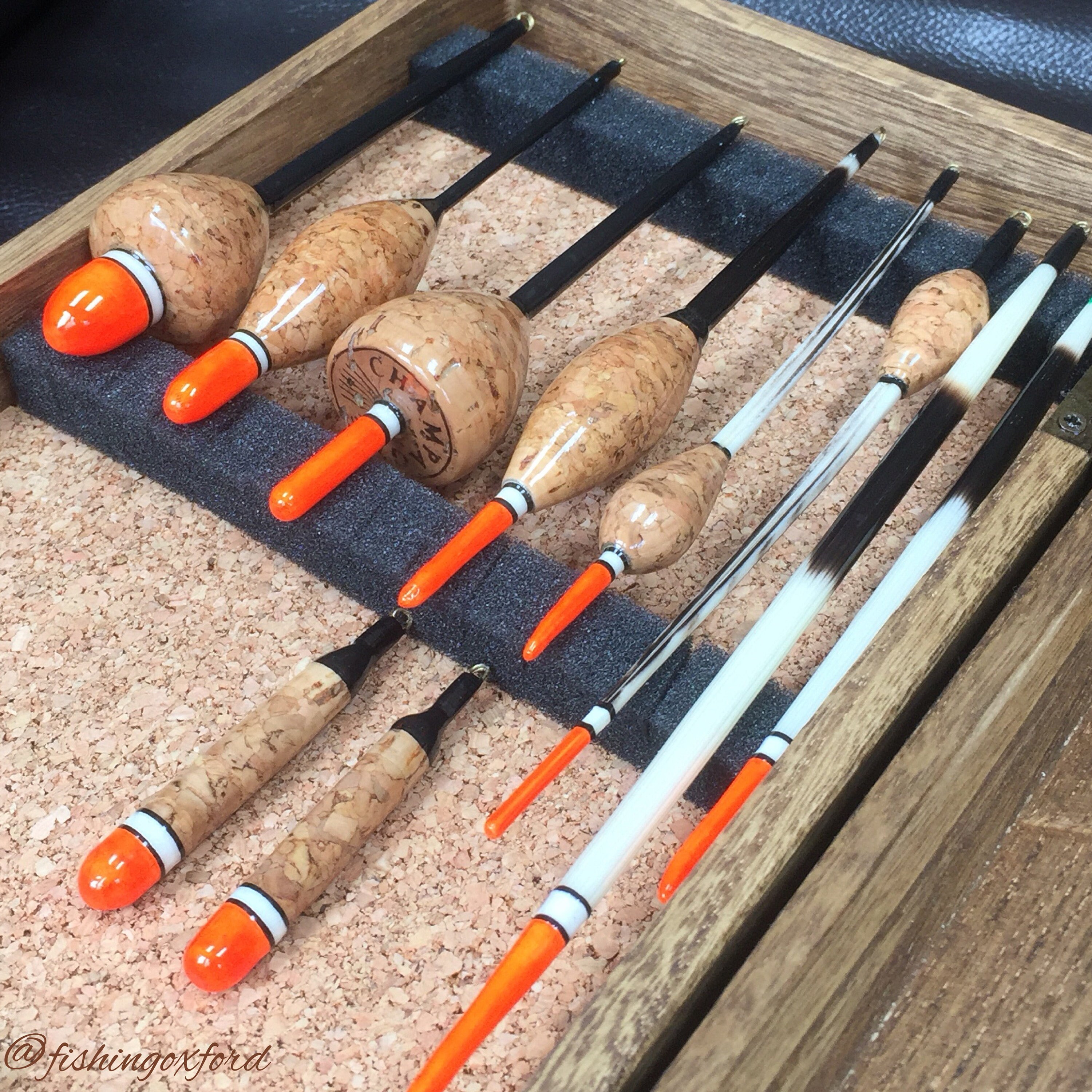 Fishing float box and 10 custom floats. Free delivery Etsy