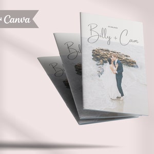 Editable Wedding Photo Magazine - A4, Wedding Album Design, Wedding Book Template, Wedding Photobook, Wedding Book, Custom Photo Album