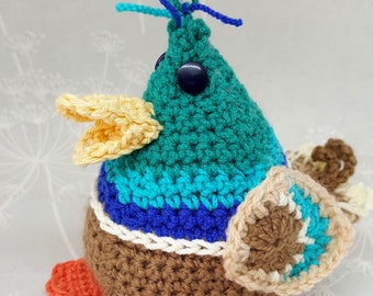 Mallard Duck - Hand-crocheted gift ornament
