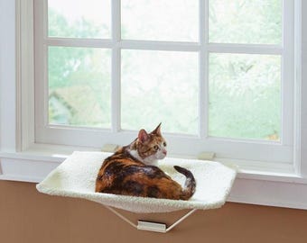 Patent Pending TabbyNapper™ Cat Window Perch Hammock
