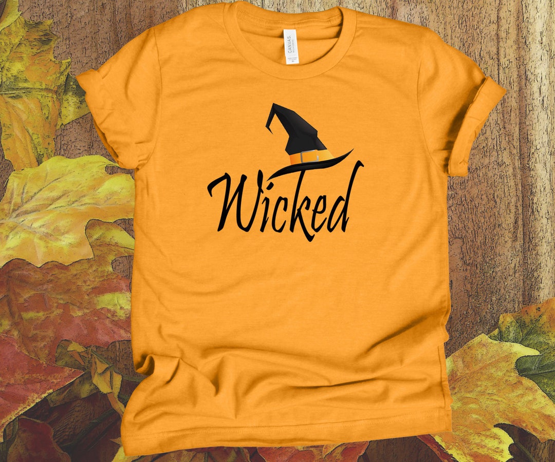Wicked Halloween Shirt SOFT PREMIUM Unisex Tee Witch Shirt - Etsy