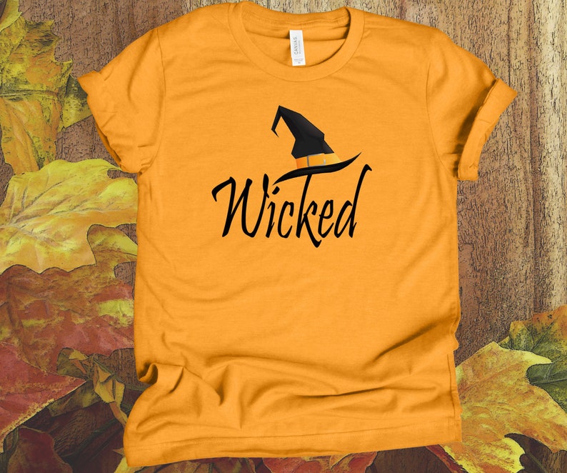 Wicked Halloween Shirt SOFT PREMIUM Unisex Tee Witch Shirt - Etsy