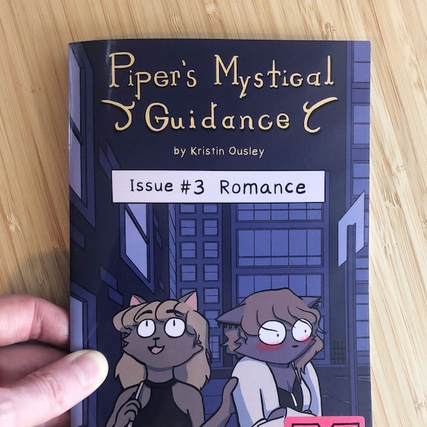 Piper's Mystical Guidance Vol II - Mini Comic - Indie Comic with Psychics, Magic, and Animals - Independent Zines - Queer Comics - LGBTQ+