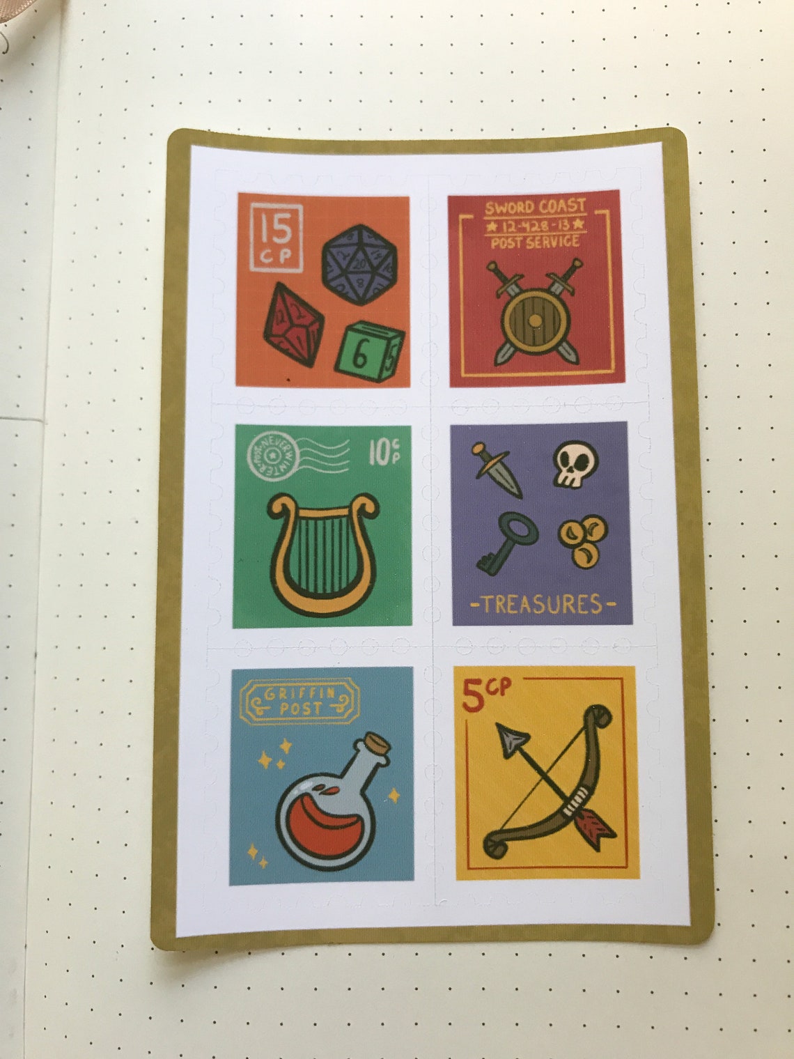 Dnd Stamps 2024 Cynde Paloma