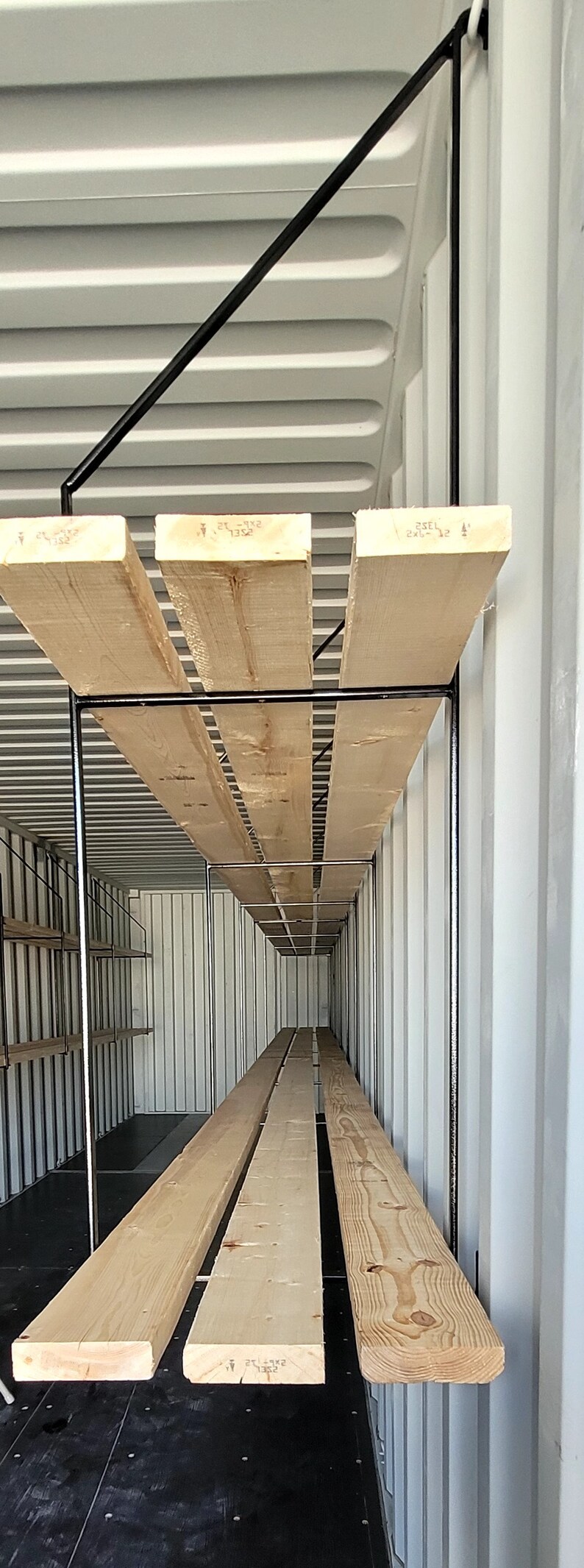 Shipping Container Shelf Bracket Shipping Container Shelf Etsy