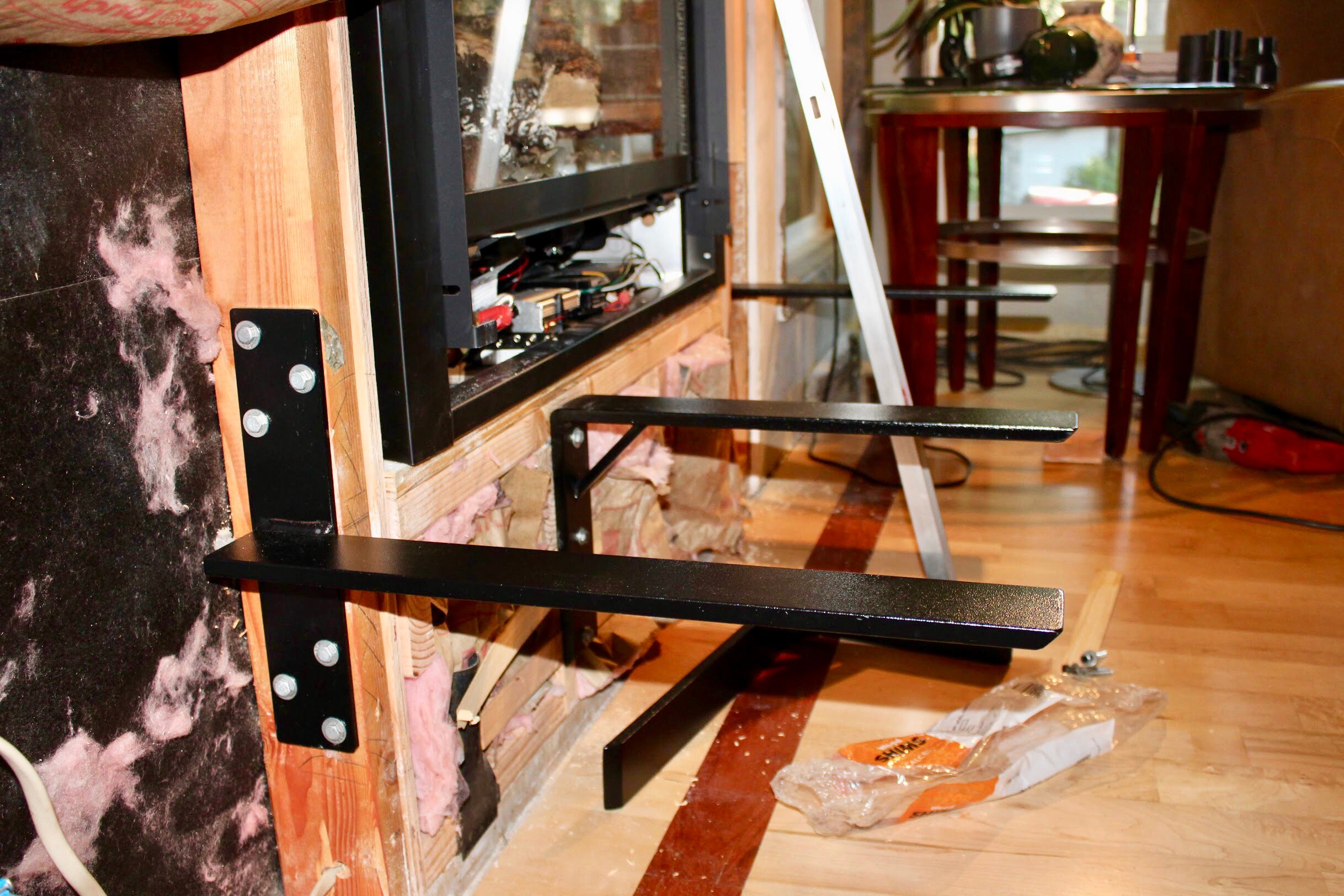 Heavy Duty Hidden Mount Shelf Bracket Create Strong Floating Shelf Etsy