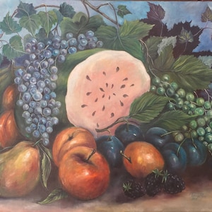 Fruit Array Original Hand Painting