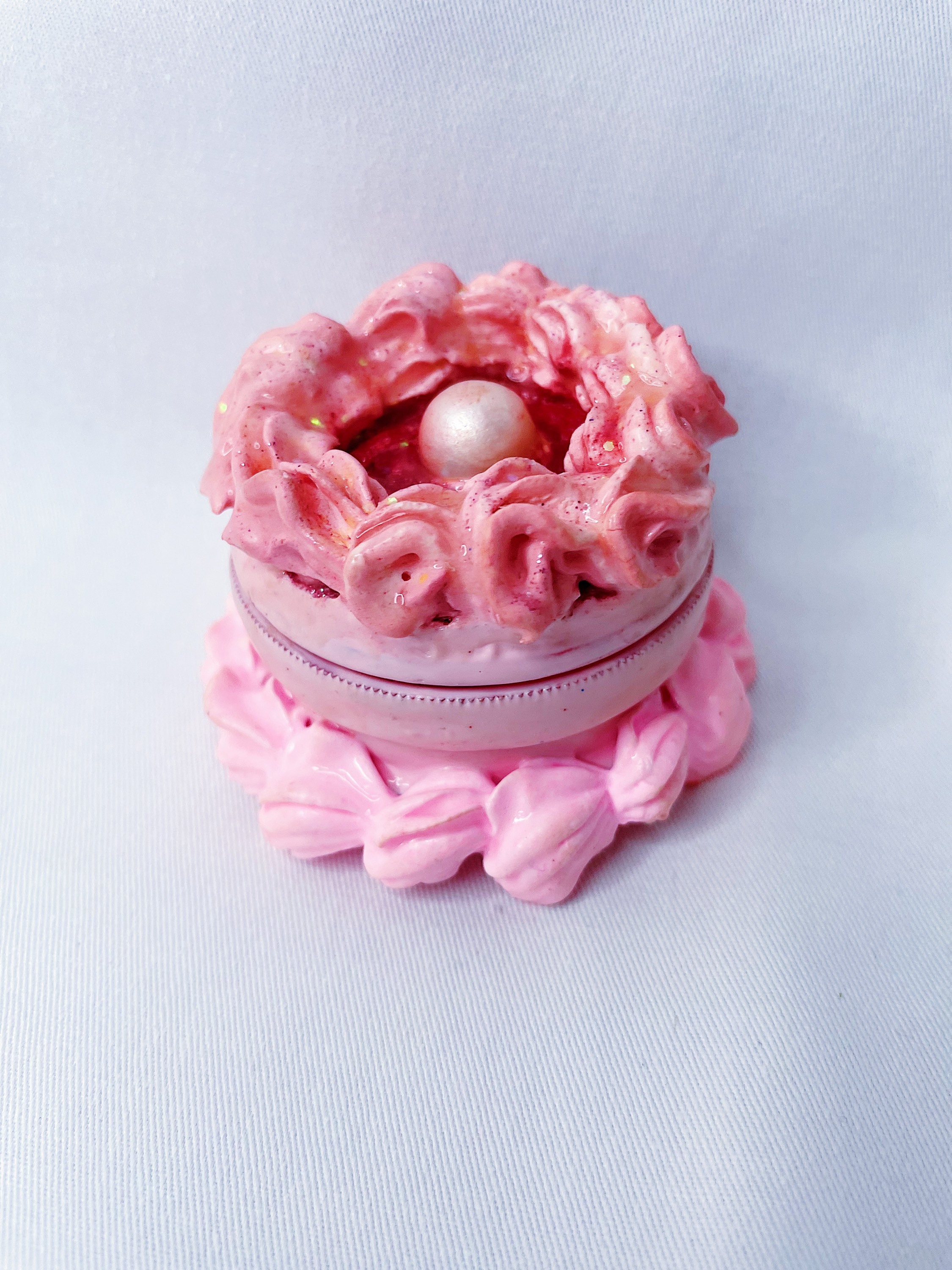 Bubblegum Pink Cake Grinder, Herb Grinder, Unique Cake Grinder 