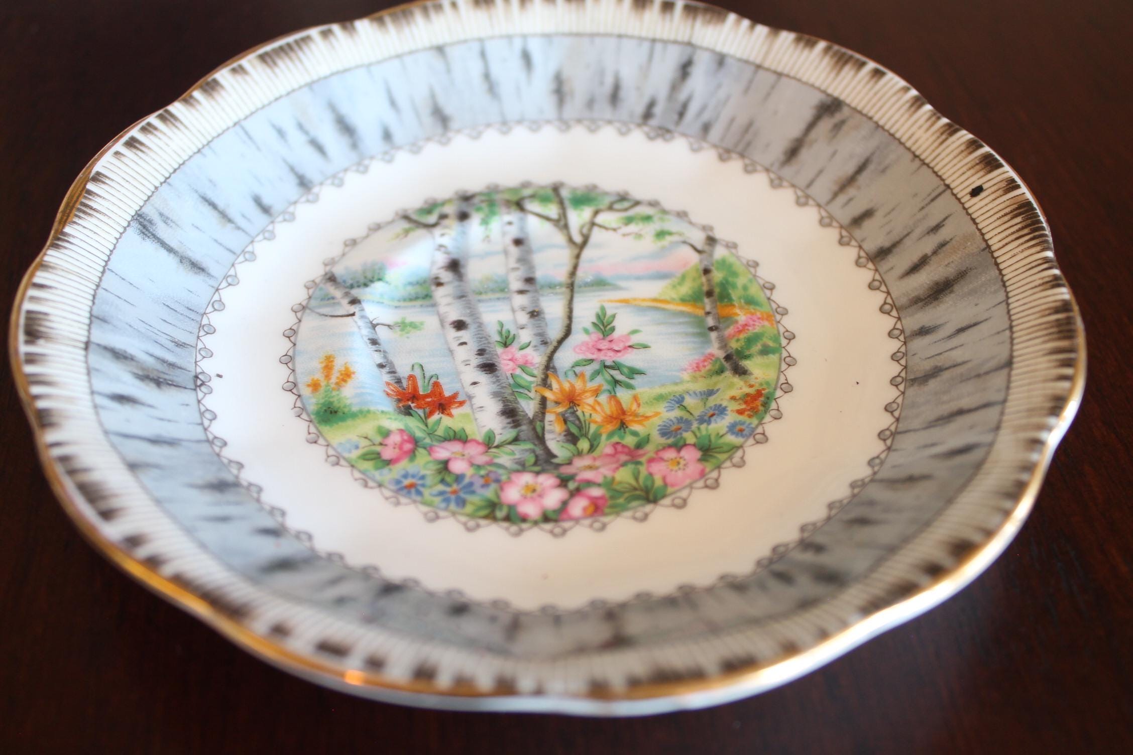 Royal Albert Silver Birch - Etsy Canada