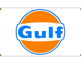 Gulf Man Cave or Garage Banner