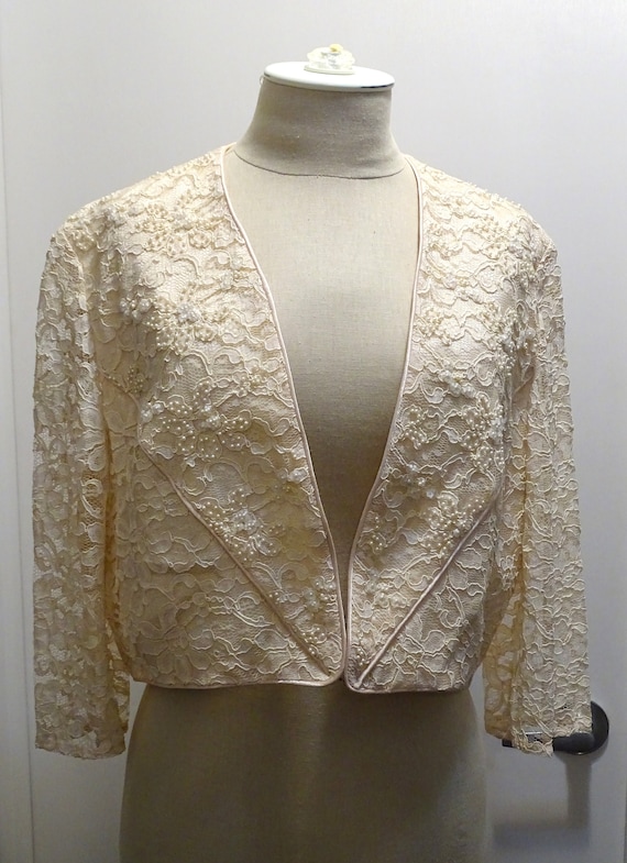 Vintage wedding jacket by 'Ever Beauty'