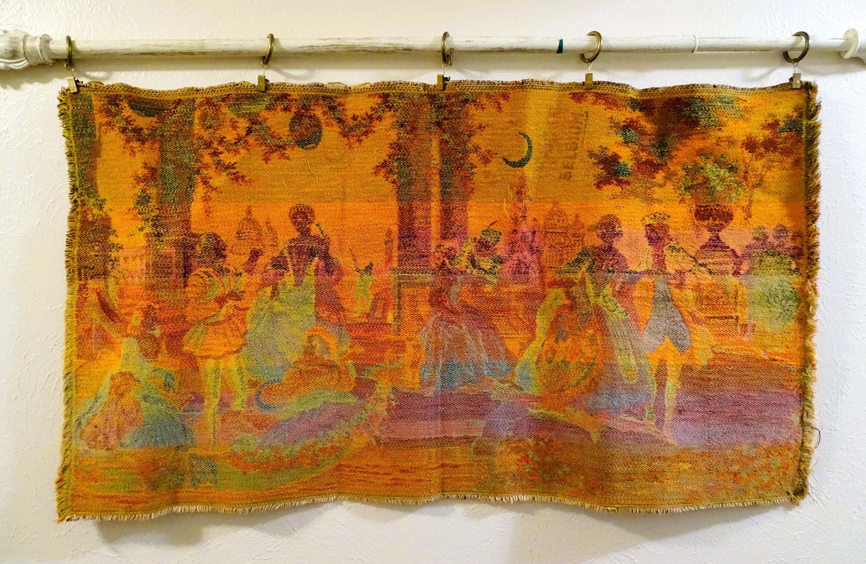 Vintage Belgium Tapestry - Etsy