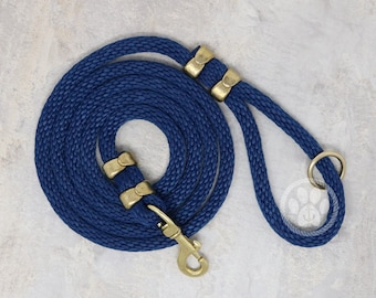 Comfortable Marine Rope Leash - Royal Navy