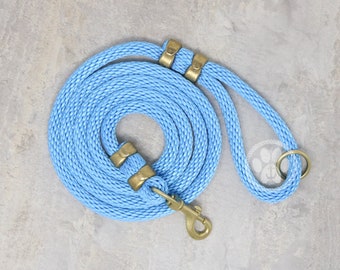 Newport Collection Marine Rope Leash - Sky