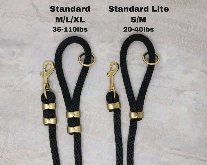 Newport Collection Marine Rope Leash Olive image 3