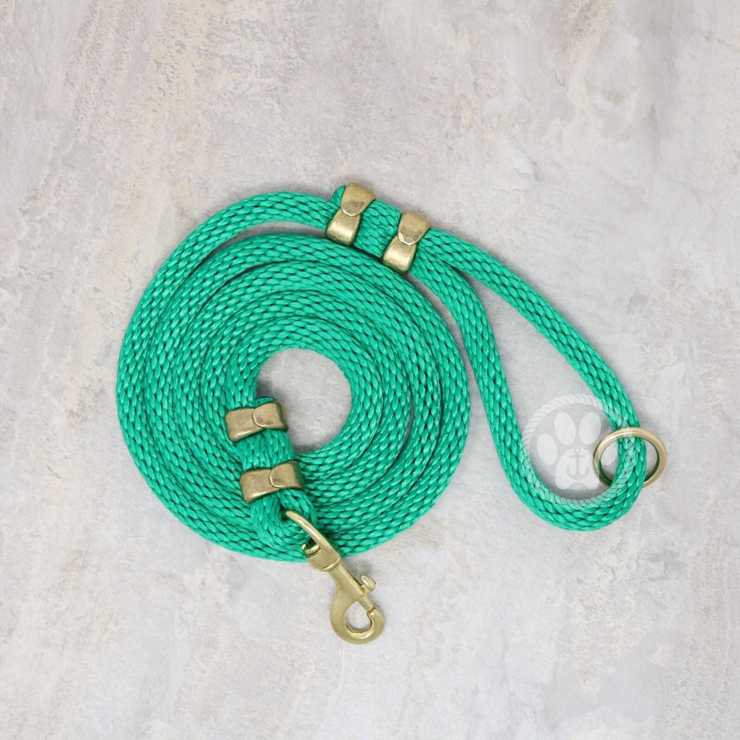 Newport Collection Marine Rope Leash Shamrock - Etsy