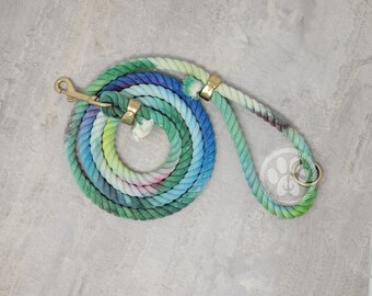 Cotton Rope Leash - Star Child Tie Dye