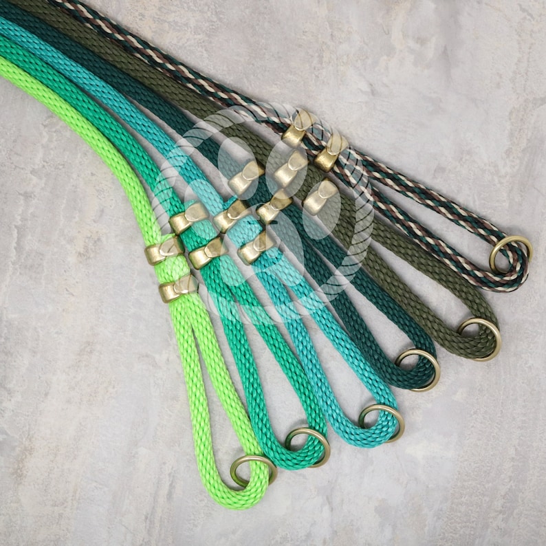 Newport Collection Marine Rope Leash Olive image 2