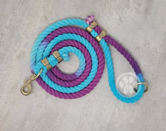 Cotton Rope Leash - Pool Party