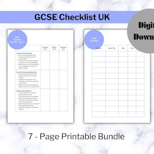 GCSE 学習チェックリストと試験プランナー - GCSE 試験で優秀な成績を収めるための究極のガイド