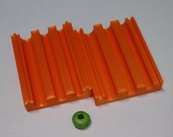 Rondelle Bead Roller, 12x6, 14x8 and 16x10mm Size Rondelle Bead Creator, Polymer Artist Gift