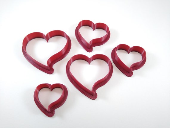 Valentines Day Framed Heart Cutter No. 1 Valentines Day Polymer
