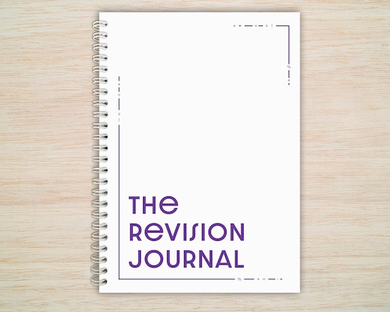 GCSE Exam Revision Journal Study Planner Notebook Student Organiser Revision Timetable A5 Ages 11-16 years FREE Stickers