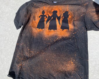 Bleached Sanderson Sisters T-Shirt, Halloween Costume Tee