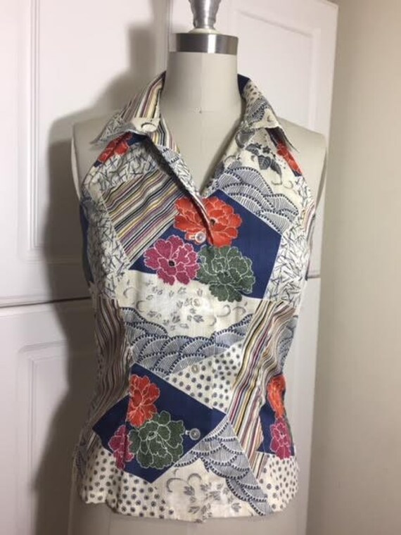 cotton halter top