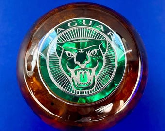 Pomo de palanca de cambios de madera con incrustaciones de perlas Jaguar XJ6 XJS XJ8 XK8 S-Type X-Type