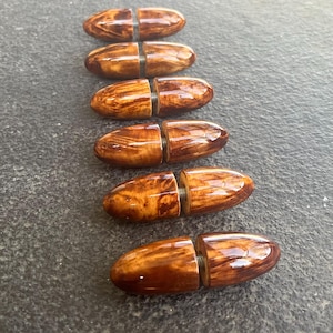 JAGUAR Wood Burl Gear Shift Knob XJ6,XJ12,XJS,XKE,E-Type V12 Automatic T-Bar