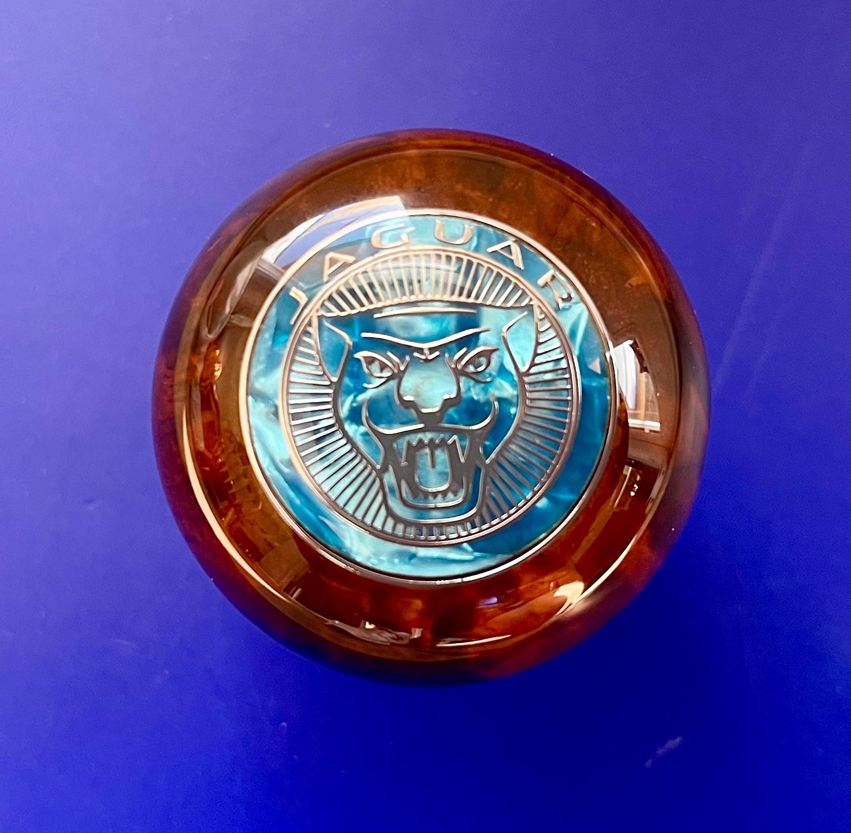 Jaguar Pearl Inlay Wood Gear Shift Knob XJ6 XJS XJ8 XK8 S-type X