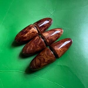 Jaguar T-Bar Walnut Burl Automatic Gear Shift Knob, XJ6 XJS XKE Wood Knob