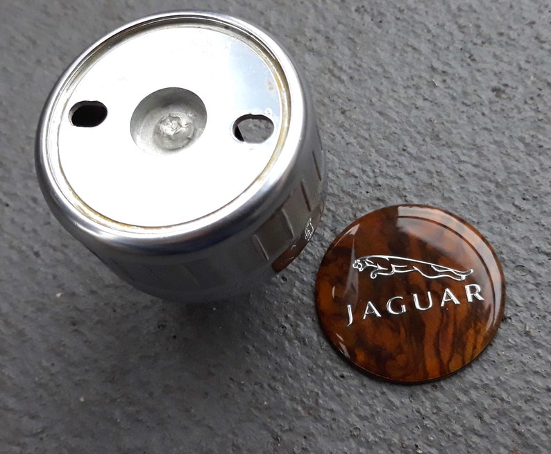 Jaguar Gear Shift Knob Transmission Shift Top Badge Wood Etsy