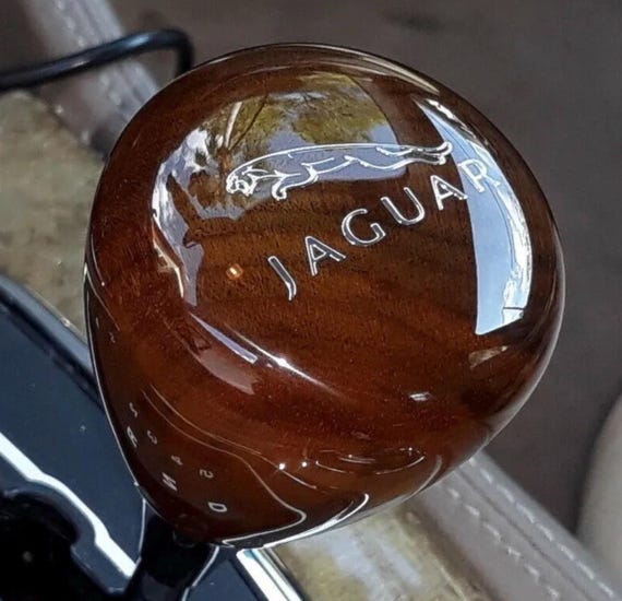Jaguar Wood Gear Shift Knob XJ6 XJ8 XK8 XJR XKR S-type X-type XKE