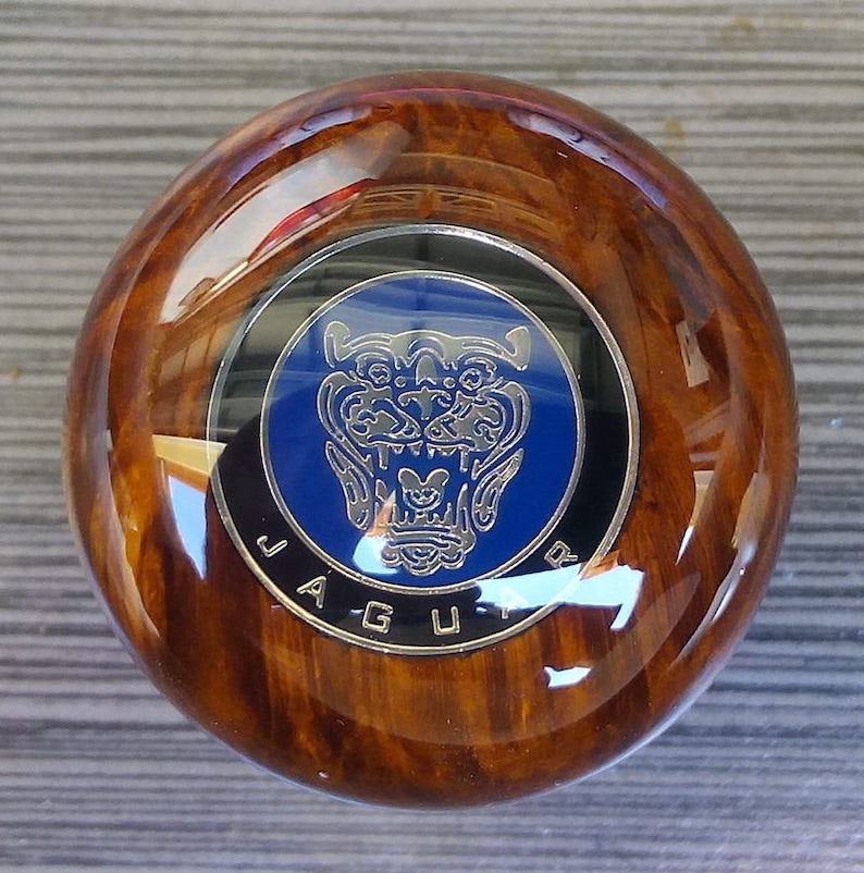 Jaguar Custom Inlaid Walnut Burl Wood Gear Shift Knob 9 Etsy
