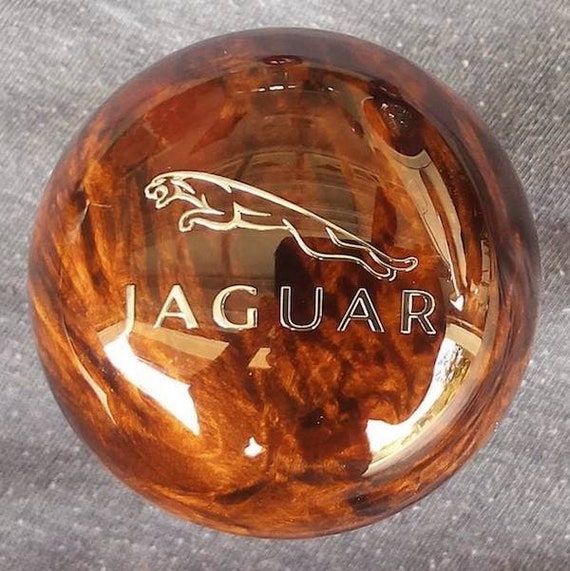 JAGUAR WOOD SHIFT KNOB JAGUAR XJS WOODWORK JAGUAR CONSOLES-SHIFT KNOBS