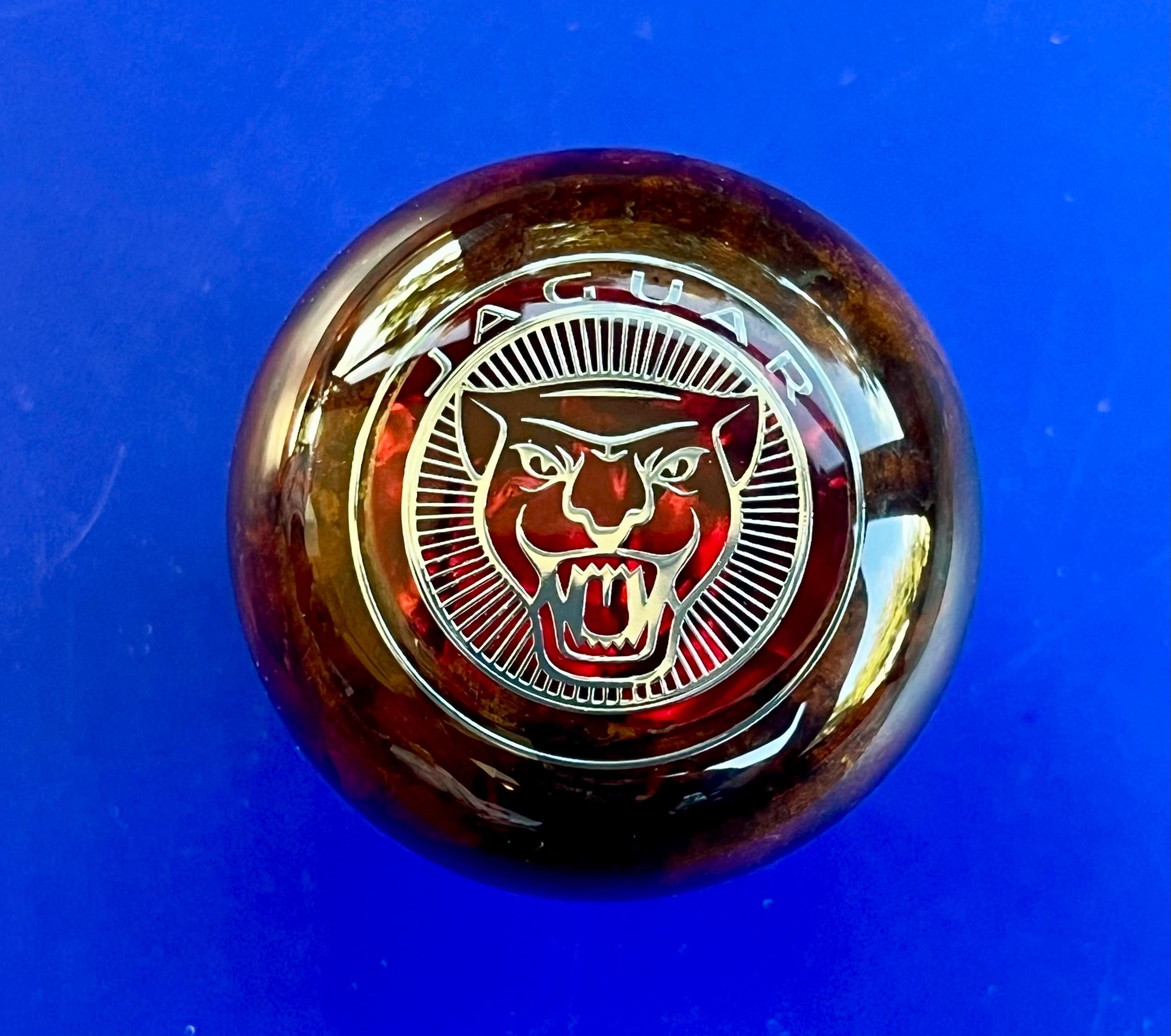 Jaguar Pearl Inlay Wood Gear Shift Knob XJ6 XJS XJ8 XK8 S-type X