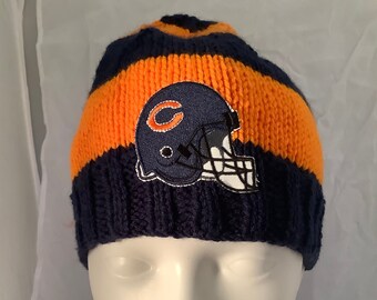 Chicago Bears Beanie - Etsy Australia