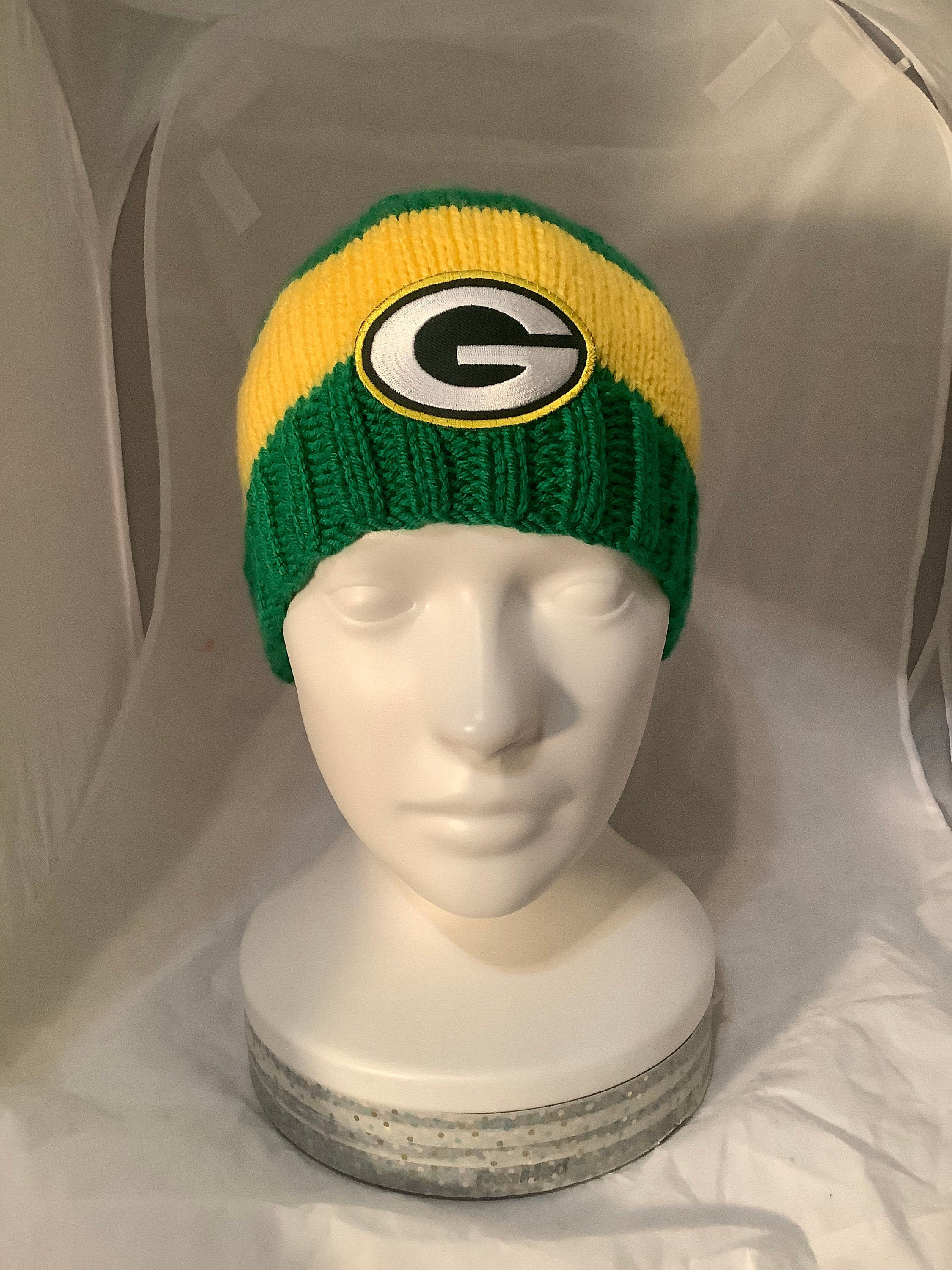 Yellow Green Bay Packers Beanie - Etsy